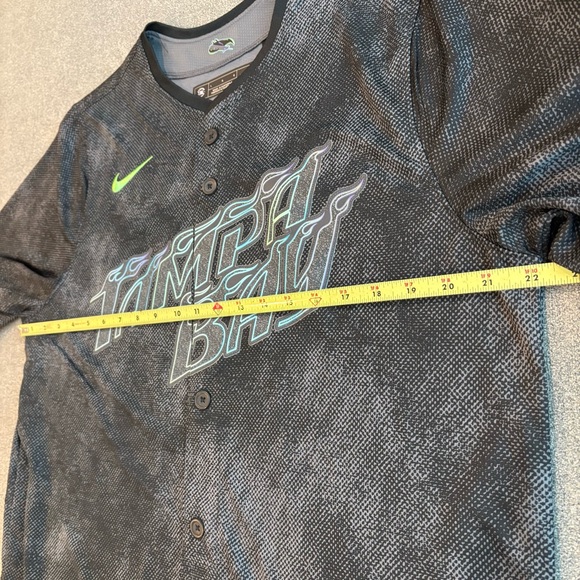 Tampa Bay Rays - Nike City Connect Baseball Jersey Men's Large Manuel Margot #13 - Picture 6 of 7